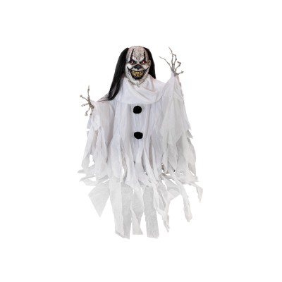 EUROPALMS Halloween Figure Clown Gildo, animated, 80cm EUROPALMS Halloween Figure Clown Gildo, animated, 80cm