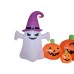 EUROPALMS Halloween Inflatable Figure Ghost with Pumpkin, 244cm EUROPALMS Halloween Inflatable Figure Ghost with Pumpkin, 244cm