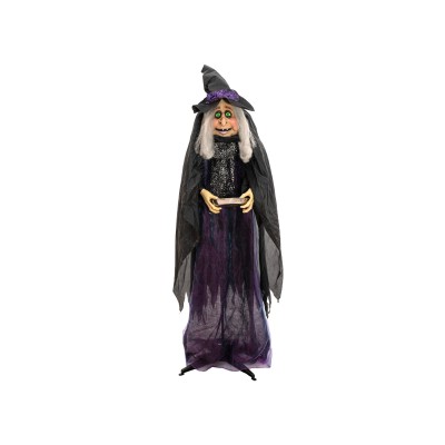 EUROPALMS Halloween Figure Witch Marie, animated, 180cm EUROPALMS Halloween Figure Witch Marie, animated, 180cm