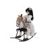 EUROPALMS Halloween Figure Girl on rocking Horse, animated, 72cm EUROPALMS Halloween Figure Girl on rocking Horse, animated, 72cm