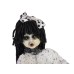 EUROPALMS Halloween Figure Girl on rocking Horse, animated, 72cm EUROPALMS Halloween Figure Girl on rocking Horse, animated, 72cm