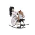 EUROPALMS Halloween Figure Girl on rocking Horse, animated, 72cm EUROPALMS Halloween Figure Girl on rocking Horse, animated, 72cm