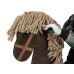 EUROPALMS Halloween Figure Girl on Pony, animated, 90cm EUROPALMS Halloween Figure Girl on Pony, animated, 90cm