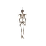 EUROPALMS Haloween Figure Skeleton moldable, animated, 160cm