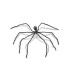 EUROPALMS Halloween Giant Spider, grey, 230cm EUROPALMS Halloween Giant Spider, grey, 230cm