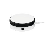 EUROPALMS Rotary Plate 15cm up to 5kg white