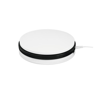 EUROPALMS Rotary Plate 25cm up to 25kg white EUROPALMS Rotary Plate 25cm up to 25kg white