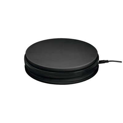 EUROPALMS Rotary Plate 45cm up to 40kg black EUROPALMS Rotary Plate 45cm up to 40kg black