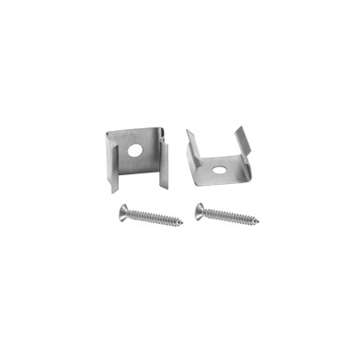 EUROLITE Mounting for Tubings 10x10mm Set 2x with screws EUROLITE Mounting for Tubings 10x10mm Set 2x with screws
