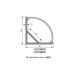 EUROLITE Corner Profile für LED Strip silber 2m EUROLITE Corner Profile für LED Strip silber 2m