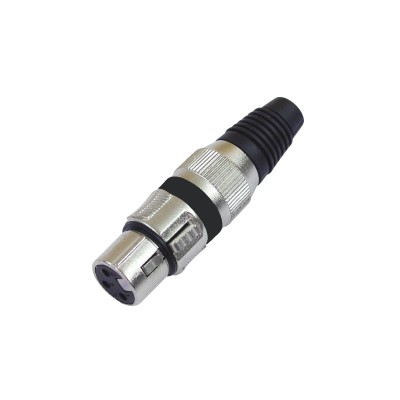 OMNITRONIC XLR socket 3-pin bk 10x OMNITRONIC XLR socket 3-pin bk 10x