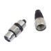 OMNITRONIC XLR socket 3-pin bk 10x OMNITRONIC XLR socket 3-pin bk 10x