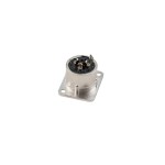 HICON XLR mounting plug 3-pin HI-X3DM