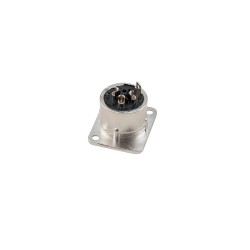 HICON XLR mounting plug 3-pin HI-X3DM