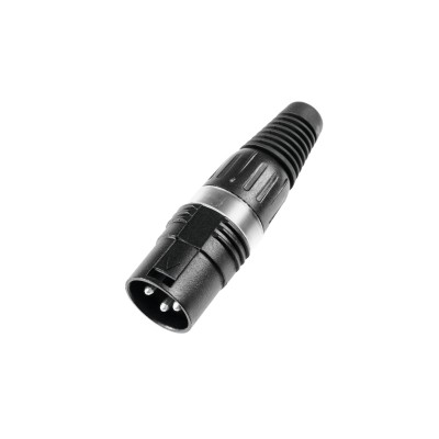 HICON XLR plug 3-pin HI-X3CM-BLK HICON XLR plug 3-pin HI-X3CM-BLK