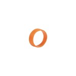 HICON HI-XC marking ring for Hicon XLR straight orange