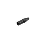 NEUTRIK XLR Plug 3-pin NC3MXX-BAG