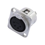 NEUTRIK XLR Mounting Socket 4-pin NC4FDL-1
