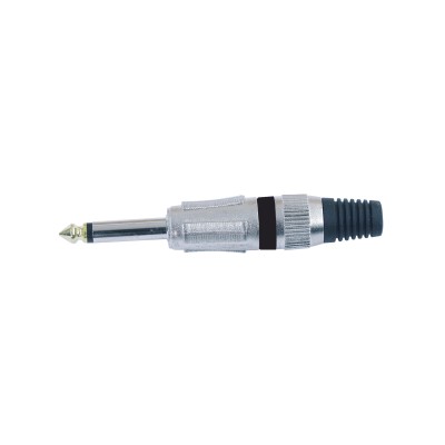 OMNITRONIC Jack plug 6.3 mono bk ROAD 10x OMNITRONIC Jack plug 6.3 mono bk ROAD 10x