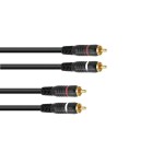 OMNITRONIC RCA Cable 2x2 15m