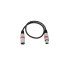 OMNITRONIC XLR Cable 3-pin 0.5m bk/rd OMNITRONIC XLR Cable 3-pin 0.5m bk/rd