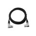 OMNITRONIC XLR Cable 3-pin 3m 90° bk