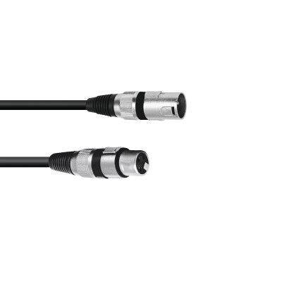 OMNITRONIC XLR Cable 3-pin 0.2m bk OMNITRONIC XLR Cable 3-pin 0.2m bk