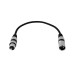 OMNITRONIC XLR Cable 3-pin 0.2m bk OMNITRONIC XLR Cable 3-pin 0.2m bk