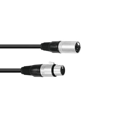 OMNITRONIC XLR Cable 5-pin 1m bk OMNITRONIC XLR Cable 5-pin 1m bk