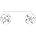 OMNITRONIC Speaker Cable SPEAKER 2x2.5 5m black OMNITRONIC Speaker Cable SPEAKER 2x2.5 5m black