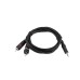 OMNITRONIC Adapter Cable 3.5 Jack/2xRCA 1.5m bk