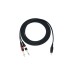 OMNITRONIC Adapter Cable 3.5 Jack/2xJack 3m bk OMNITRONIC Adapter Cable 3.5 Jack/2xJack 3m bk