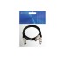 OMNITRONIC Adaptercable XLR(M)/2xXLR(F) 0.5m bk