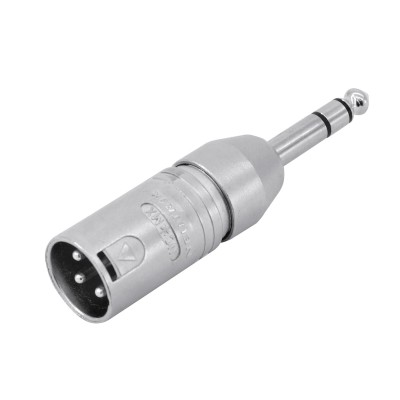 NEUTRIK Adapter XLR(M)/6.35 Jack stereo NA3MP NEUTRIK Adapter XLR(M)/6.35 Jack stereo NA3MP