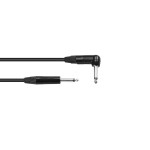 SOMMER CABLE Jack Cable 6.3 mono 1x 90° 6m bk Neutrik