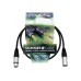 SOMMER CABLE XLR cable 3pin 0.5m bk Neutrik SOMMER CABLE XLR cable 3pin 0.5m bk Neutrik