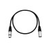 SOMMER CABLE XLR cable 3pin 0.5m bk Neutrik SOMMER CABLE XLR cable 3pin 0.5m bk Neutrik
