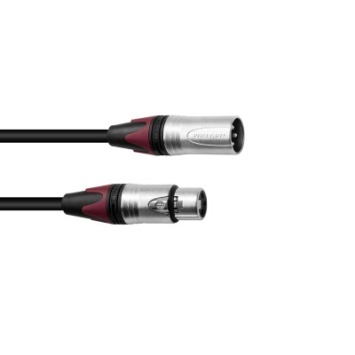 PSSO XLR Cable COL 3-pin 7.5m bk Neutrik PSSO XLR Cable COL 3-pin 7.5m bk Neutrik