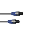 PSSO LS-15100 Speaker Cable Speakon 2x1.5 10m bk