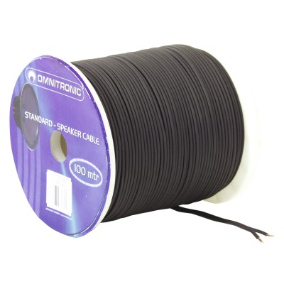 OMNITRONIC Speaker Cable 2x1.5 100m bk OMNITRONIC Speaker Cable 2x1.5 100m bk