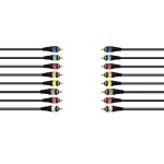OMNITRONIC Snake cable 8xRCA/8xRCA 15m