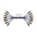 OMNITRONIC Snake cable 8xRCA/8xRCA 15m