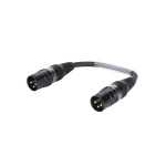 SOMMER CABLE Adapter Cable XLR(M)/XLR(M) 0.15m bk