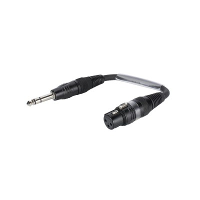 SOMMER CABLE Adapter Cable XLR(F)/Jack stereo 0.15m SOMMER CABLE Adapter Cable XLR(F)/Jack stereo 0.15m