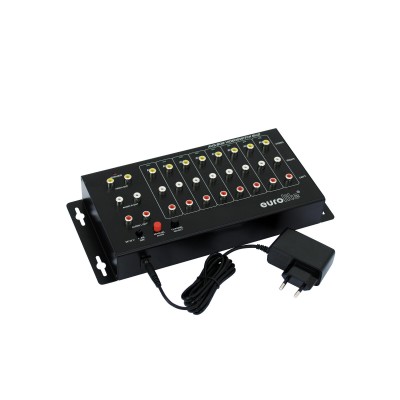 EUROLITE AVS-802 Video switch 8in2 EUROLITE AVS-802 Video switch 8in2
