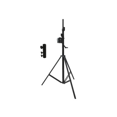 EUROLITE Set STT-400/85 Winch Stand TÜV/GS black + STV-3529 Adapter long EUROLITE Set STT-400/85 Winch Stand TÜV/GS black + STV-3529 Adapter long