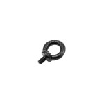 SAFETEX Eye Bolt M12/20mm, black galvanized drop forged