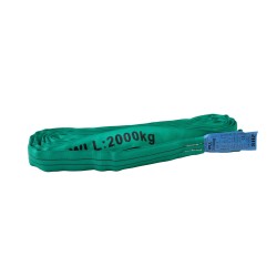 SHZ Round Sling 3m, max. Load 2000KG according to EN 1492-2 SF7 green