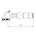 ALUTRUSS CORS-25 Corner Brace 25cm Adaptor ALUTRUSS CORS-25 Corner Brace 25cm Adaptor
