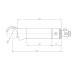 ALUTRUSS Spacer Clamp 210mm ALUTRUSS Spacer Clamp 210mm